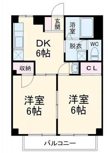 アビタシオン【1階】の間取り