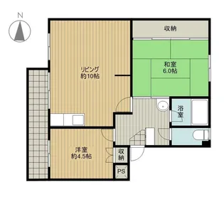 REGINA大道B棟【1階】の間取り
