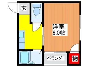 メゾン南寺方【3階】の間取り
