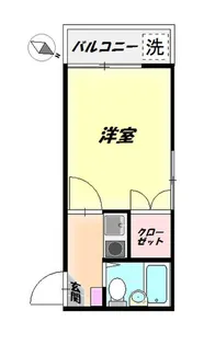シャルマン本町【2階】の間取り