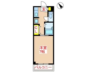 グラムRGK【2階】の間取り