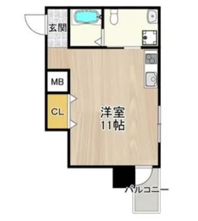 ディアコート宿屋町【10階】の間取り