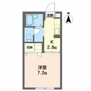 ハイツ・サンアイ【1階】の間取り