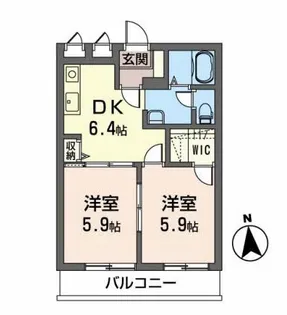 アーク・アンシエル【3階】の間取り