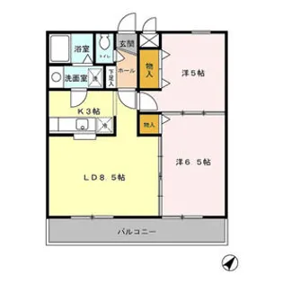北海道札幌市西区山の手四条3【マンション】の間取り