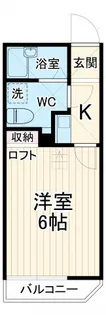 マ・ピエス中野島【1階】の間取り