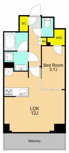 ベルファース大森山王【1階】の間取り