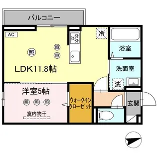 D-resenaKJ【2階】の間取り