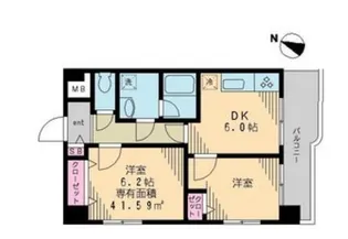 ルミエール【4階】の間取り