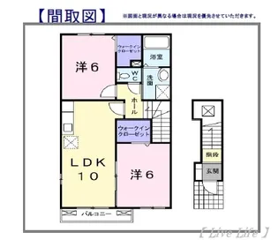 カルムメゾン【2階】の間取り