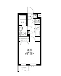 ステージグランデ田園調布アジールコート【4階】の間取り