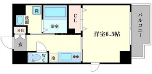 アール大阪グランデ【5階】の間取り