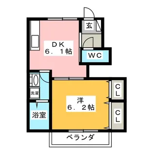 エスティーロ【1階】の間取り