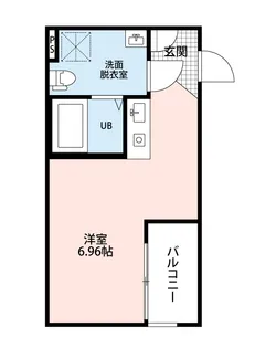 ルナソレイユ川崎【3階】の間取り