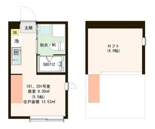 パークテラス大泉学園【1階】の間取り