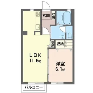 パステック【1階】の間取り
