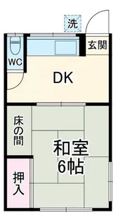 内田荘A【2階】の間取り