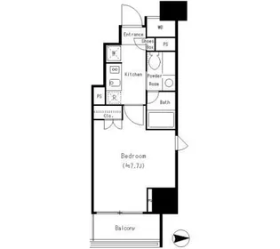 東京都江東区亀戸6【マンション】の間取り