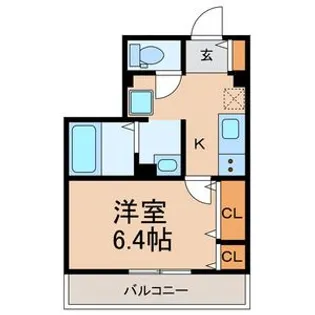 リトルキャビン【3階】の間取り