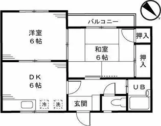 神奈川県横浜市港北区高田東4【アパート】の間取り
