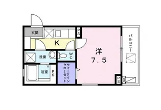 東京都大田区西六郷3【マンション】の間取り