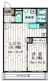 フルリール【1階】の間取り