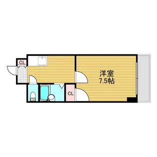 第6中本ビル【4階】の間取り