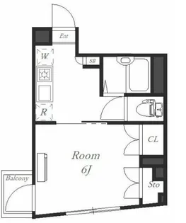 Forest南大塚【3階】の間取り