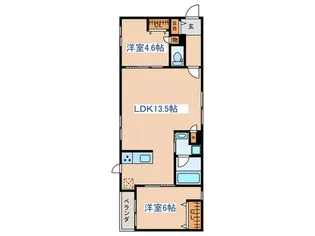 MAISON EXCIA【2階】の間取り