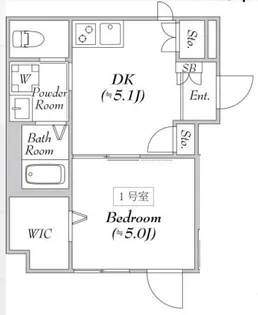 エリタージュ【2階】の間取り
