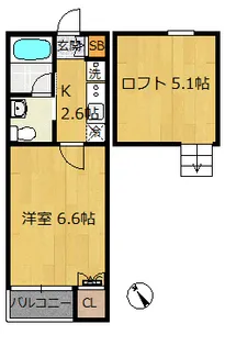 セレーナ津田沼【1階】の間取り