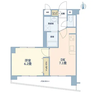 サンテミリオン目白台【5階】の間取り