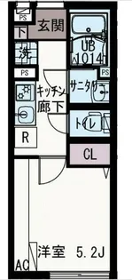 IXO国分北【1階】の間取り