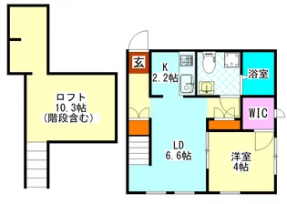 グランジャパン【2階】の間取り