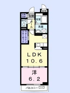 埼玉県朝霞市溝沼4【マンション】の間取り