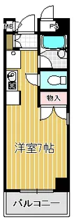 クローネ【3階】の間取り