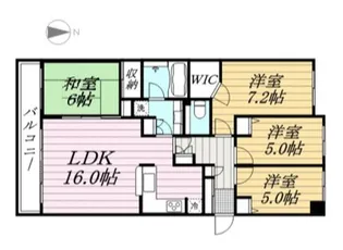 東京都江東区塩浜2【マンション】の間取り