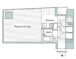 ACCUMN【4階】の間取り