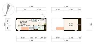 メゾンアンソレイエ【2階】の間取り