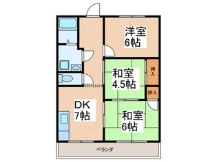 サンヒルズハイム【4階】の間取り