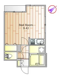 クレッセント倶楽部用賀【1階】の間取り