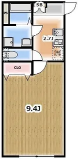 BIANCA春日部【2階】の間取り