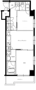 東京都大田区南馬込6【マンション】の間取り