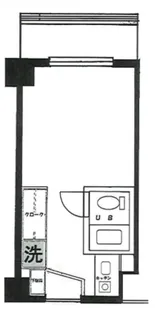 ルクレ青葉台【1階】の間取り