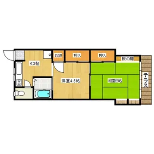 花月荘【1階】の間取り