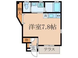 フェリオ鷺宮【1階】の間取り