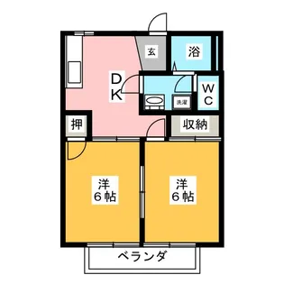 ほほえみ荘【2階】の間取り
