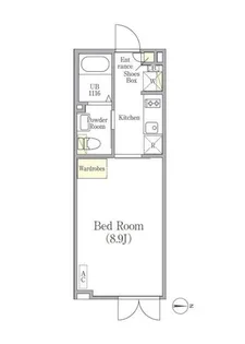 LAPiS南麻布【5階】の間取り