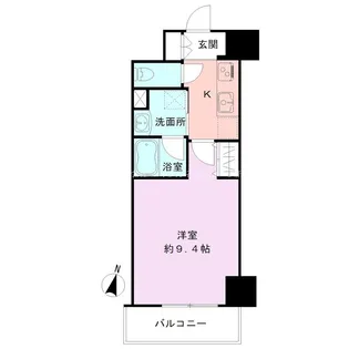S-FORT新潟駅前【5階】の間取り