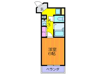 ピュアエムズ【3階】の間取り